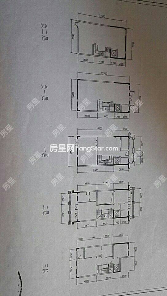 4室2廳3陽臺(tái) 滇池ONE一期別墅戶型圖