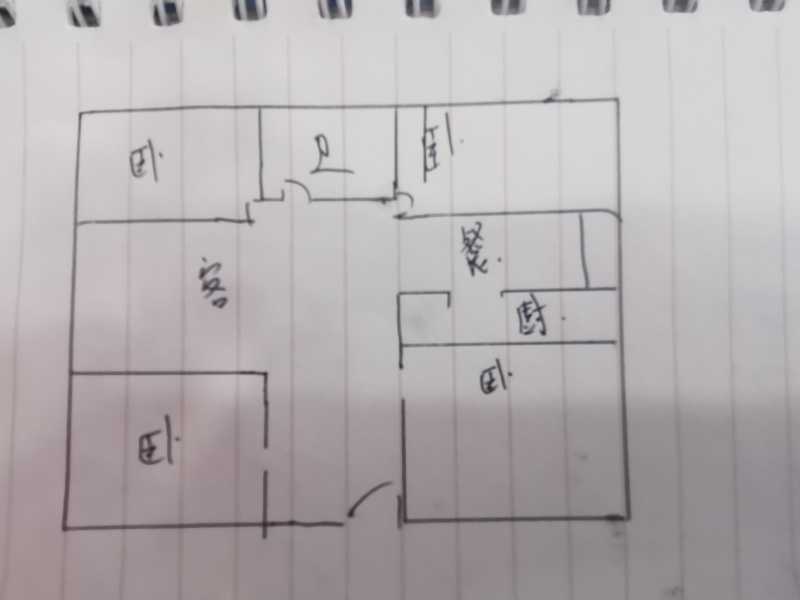 4室2廳2陽臺 順城豪庭戶型圖