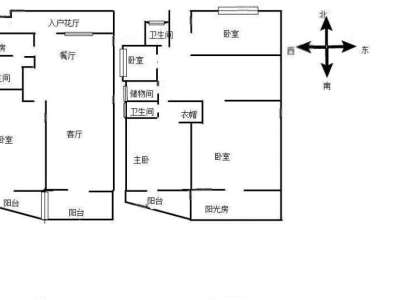 5室2廳3陽臺 順城公寓