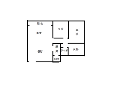 3室2廳2陽臺 別樣幸福城1號地塊