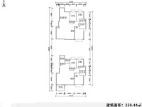 5室3廳3陽臺 佳湖花園別墅戶型圖