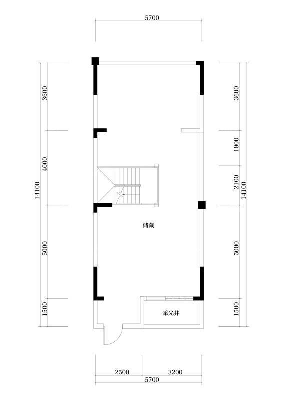 4室2廳3陽臺 滇池ONE A16號地塊別墅戶型圖