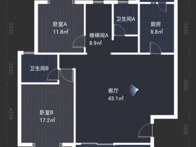 5室2廳3陽臺 昆華苑