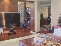 5室2廳1陽臺(tái) 世博生態(tài)城云嶺鄰里別墅客廳