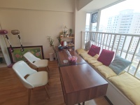 2室2廳1陽臺 匯都國際一期客廳