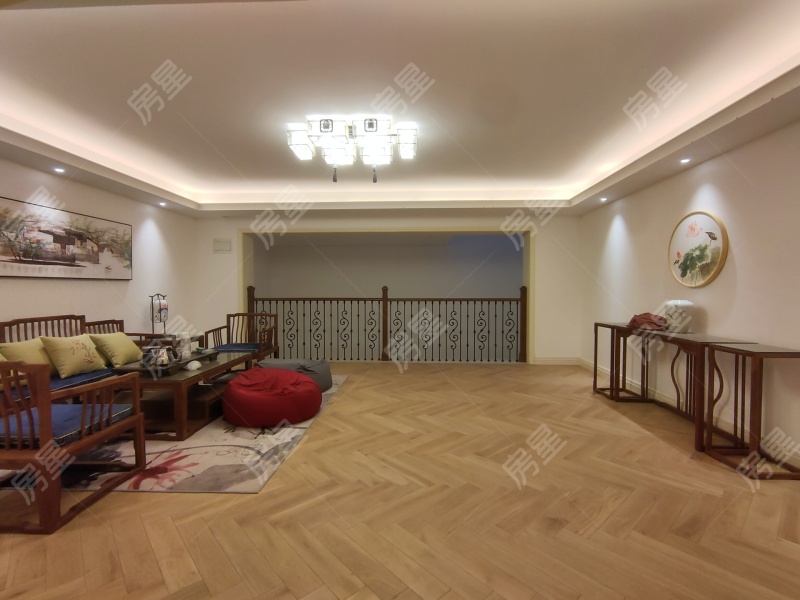 5室2廳3陽(yáng)臺(tái) 昆明恒大云璽別墅客廳