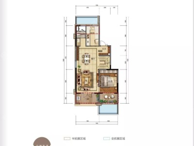 5室2廳1陽(yáng)臺(tái) 滇池俊府威廉郡