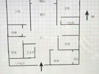 4室2廳1陽(yáng)臺(tái) 東泰花園一區(qū)戶型圖