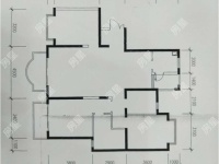 3室2廳2陽臺 世紀城嵐春苑戶型圖