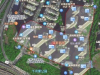 2室2廳1陽臺 溪畔麗景小區(qū)平面圖