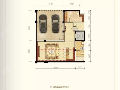 4室2廳2陽臺 海東俊園一期