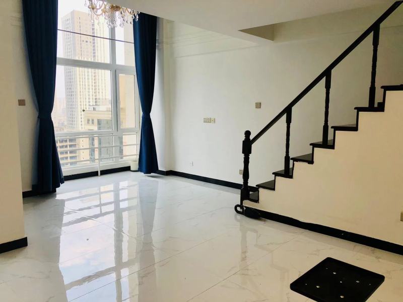 1室1廳1陽臺(tái) 86街公寓U2客廳