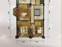 5室2廳3陽臺 中鐵水岸青城A1地塊別墅戶型圖