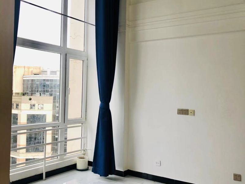 1室1廳1陽臺(tái) 86街公寓U2客廳