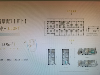 1室1廳1陽臺 萬科翡翠濱江三期