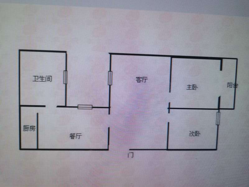 3室2廳1陽臺 經(jīng)典雙城二、三期戶型圖