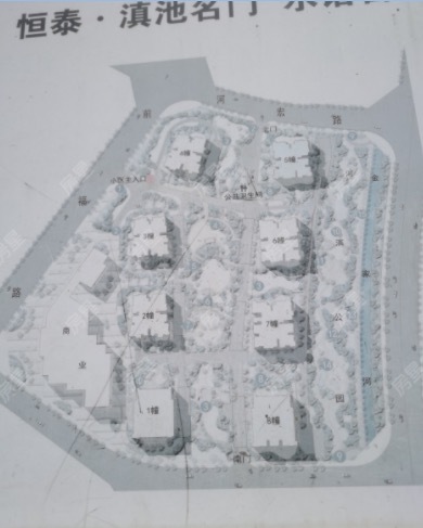 4室2廳2陽臺 恒泰滇池名門壹號院水語自然苑其他