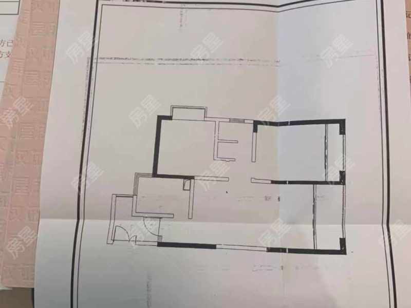 2室2廳1陽(yáng)臺(tái) 云錫花園二期戶(hù)型圖