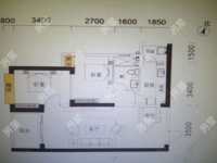 2室2廳1陽(yáng)臺(tái) 海倫國(guó)際海樂(lè)城戶型圖