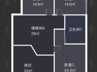 7室2廳2陽臺 金江小區(qū)涵苑別墅戶型圖