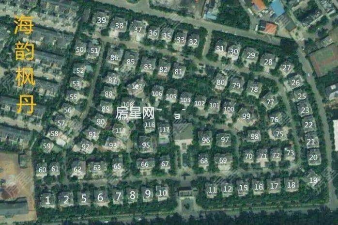 9室2廳5陽臺 海韻楓丹別墅小區(qū)平面圖