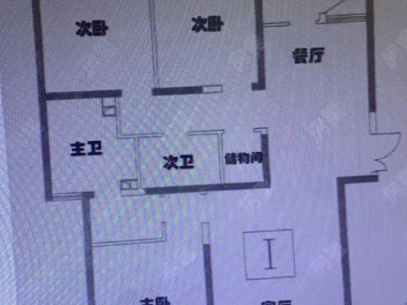 3室2廳2陽臺 世紀(jì)城玉春苑戶型圖