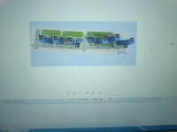 2室2廳1陽臺(tái) 金領(lǐng)時(shí)代小區(qū)平面圖