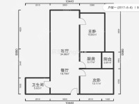 3室2廳2陽臺 萬宏國際三期戶型圖