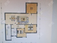 3室2廳2陽臺 海倫國際里約區(qū)戶型圖