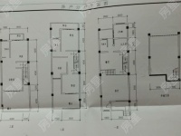 6室2廳3陽(yáng)臺(tái) 印象首日封南區(qū)別墅戶型圖