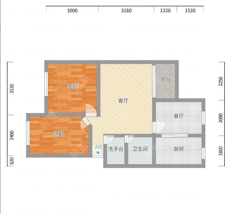 金实小区春实园户型图