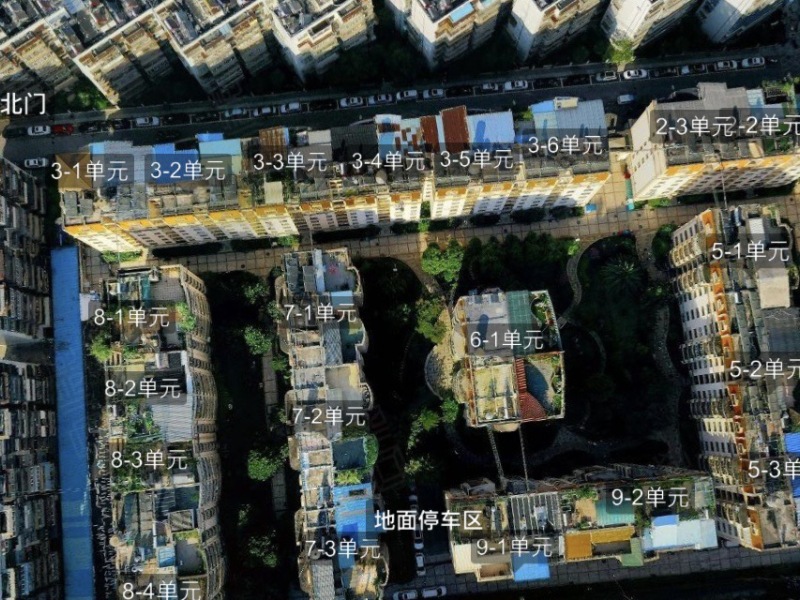 金马源温泉花园小区平面图