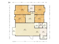 4室2廳2陽臺 江東耀龍康城戶型圖