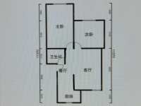 2室1廳 勝利花園二期戶型圖