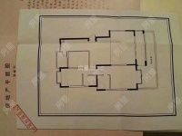 3室2廳1陽臺(tái) 蘭亭上錦二期戶型圖