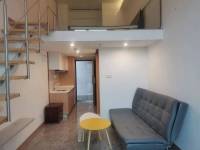 1室1廳 龍湖聽藍(lán)半島公寓客廳