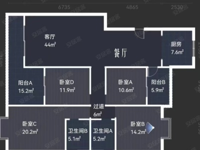 4室2廳 銘門高第