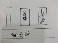 3室2廳 華夏大廈小區(qū)平面圖