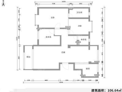 3室2廳1陽臺 東泰花園一區(qū)