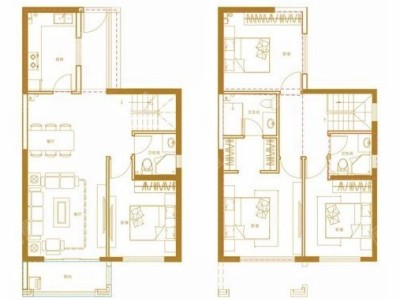 4室2廳2陽(yáng)臺(tái) 保利璽樾璽公館