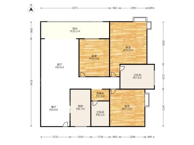 3室2廳 銘門(mén)高第