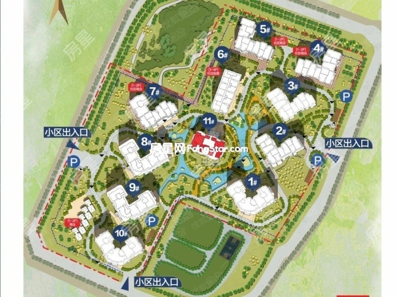 3室2廳1陽(yáng)臺(tái) 山海灣客廳