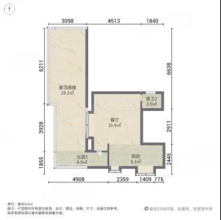4室2廳 金色交響家園秋戀組團戶型圖