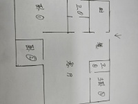 3室2廳2陽臺 桃源花園戶型圖