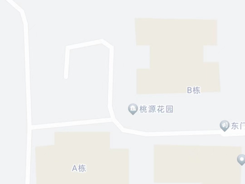 3室2廳2陽臺 桃源花園小區(qū)平面圖