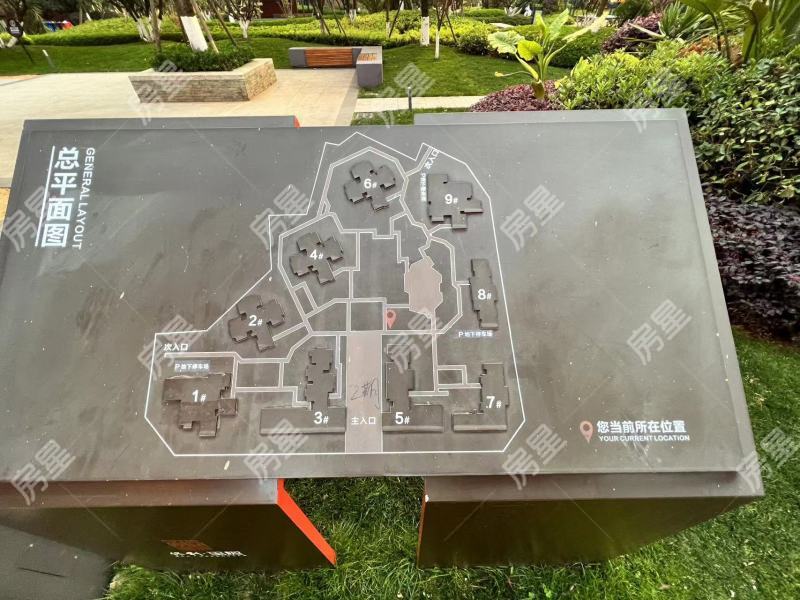 3室2廳 保利璽樾璽公館小區(qū)平面圖