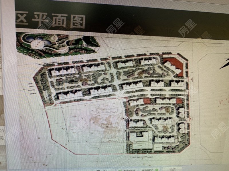 3室2廳2陽臺 盛泰公園盛世小區(qū)平面圖