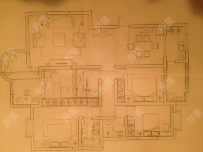 4室2廳2陽(yáng)臺(tái) 銀河星辰花園