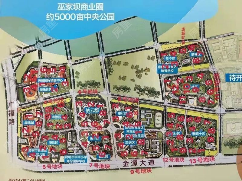 海伦国际海乐荟小区平面图
