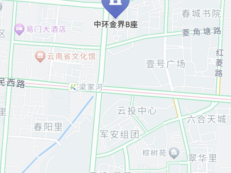 2室2廳1陽臺 中環(huán)金界戶型圖